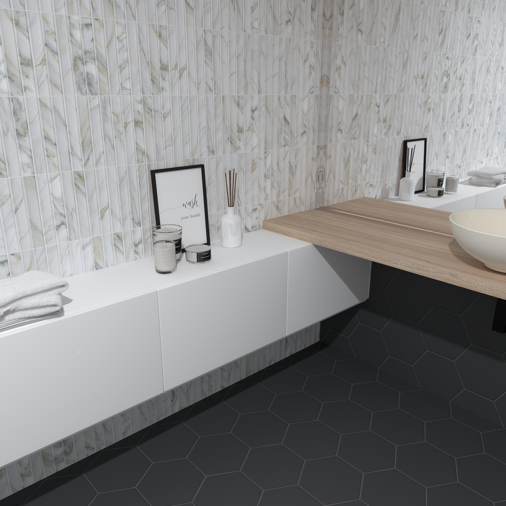 Argos Fluted Calacatta Gold