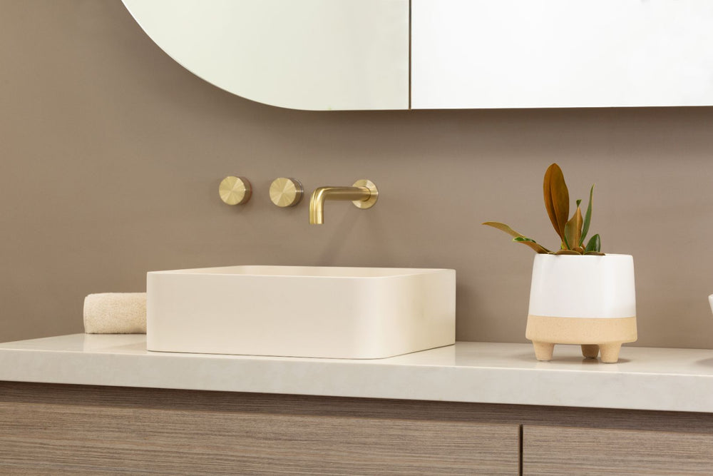 Bella Concrete Basin Ash White