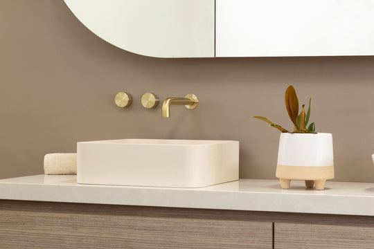 Bella Concrete Basin Ash White