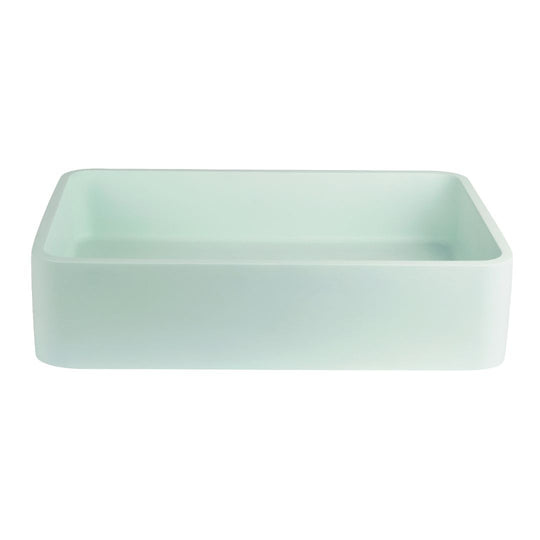 Bella Concrete Basin Mint Green
