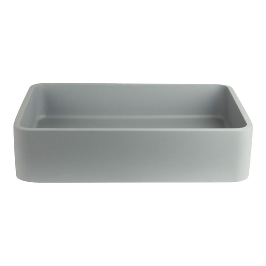Bella Concrete Basin Steel Grey