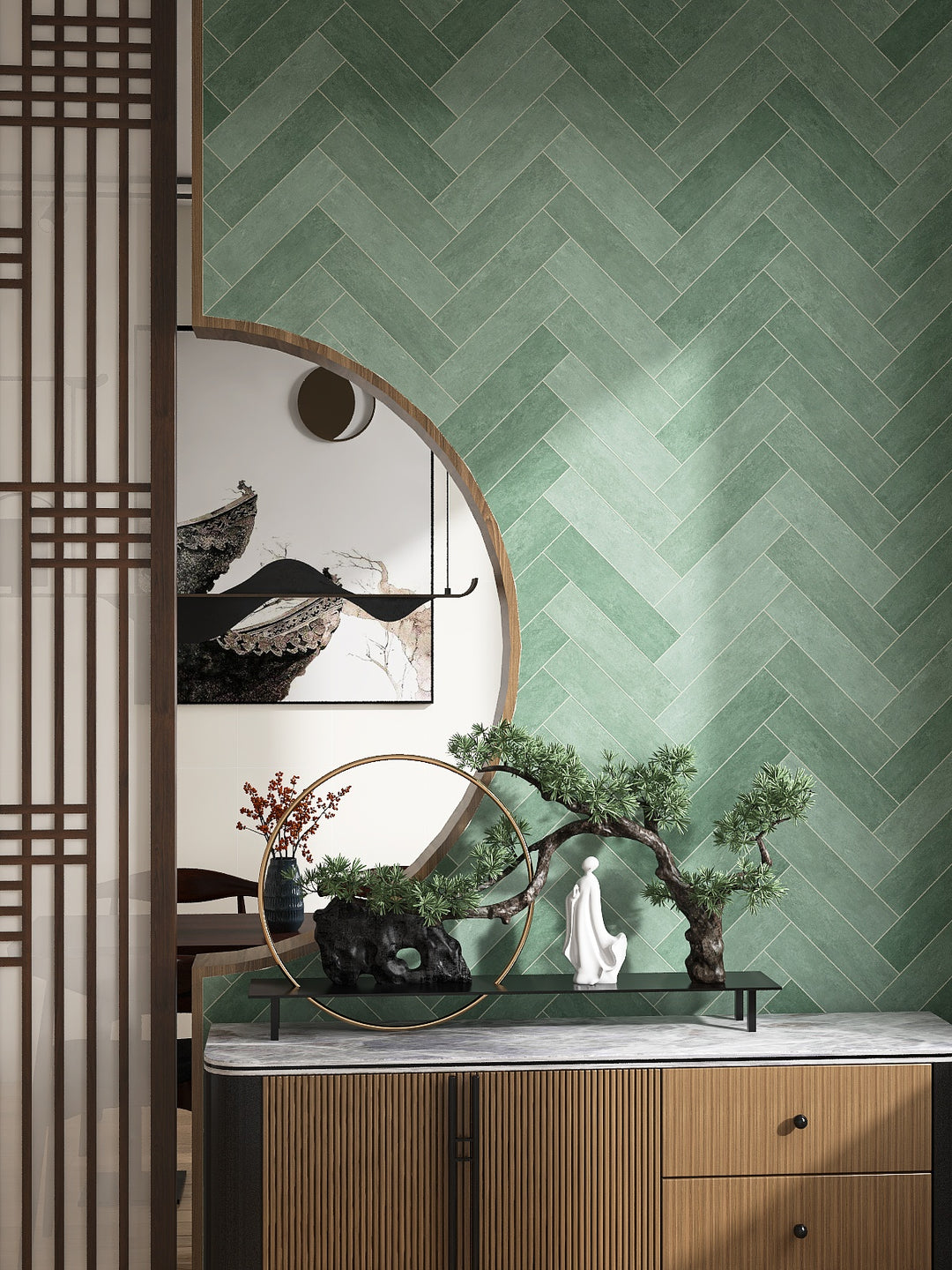 Bermi Sea Green