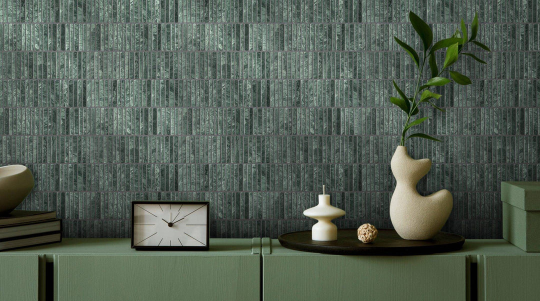 Capsule Mosaic Indian Green Honed