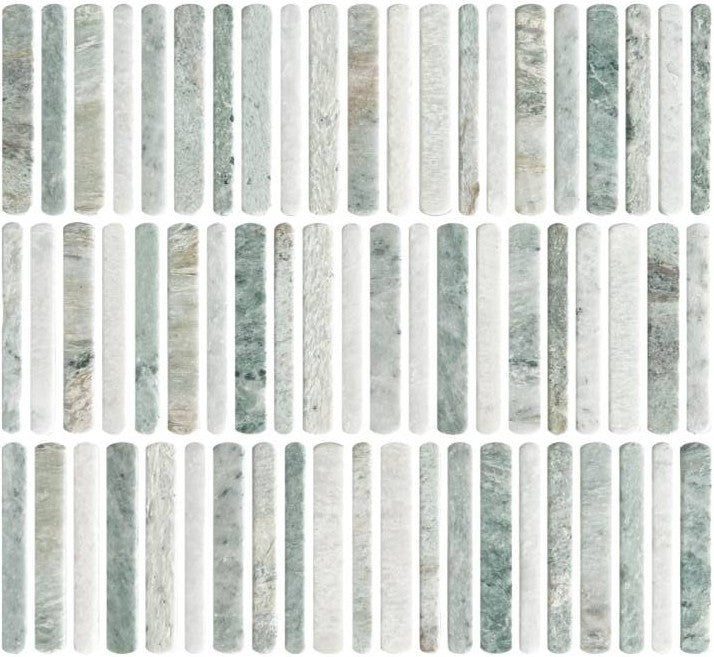 Capsule Mosaic Ming Green Honed