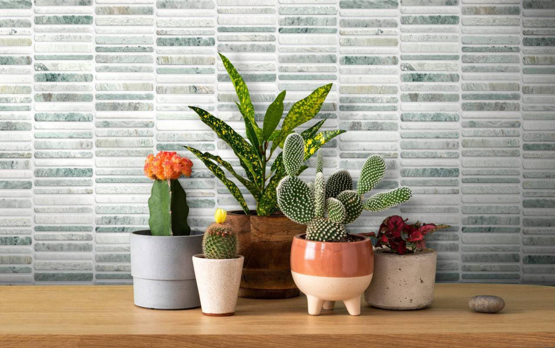 Capsule Mosaic Ming Green Honed