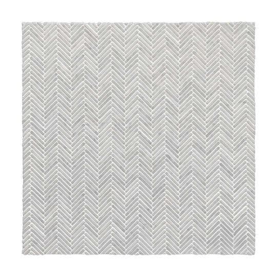 Tweed Carrara C Herringbone Mosaic