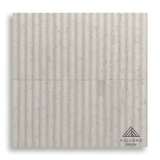Concave Flute Mosaic Utica