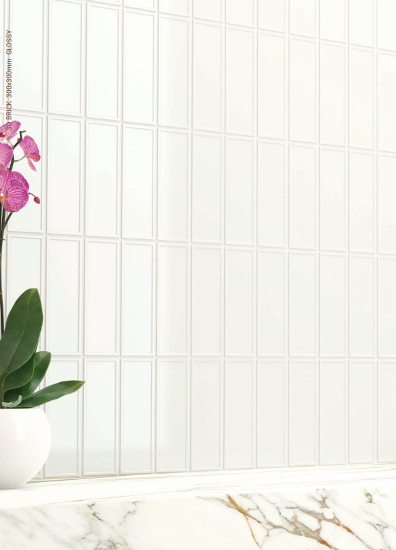 Cottage 3D Brick White