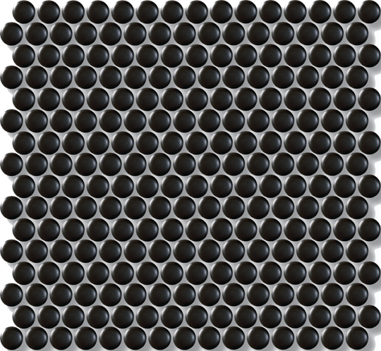 Cottage Penny Round Black
