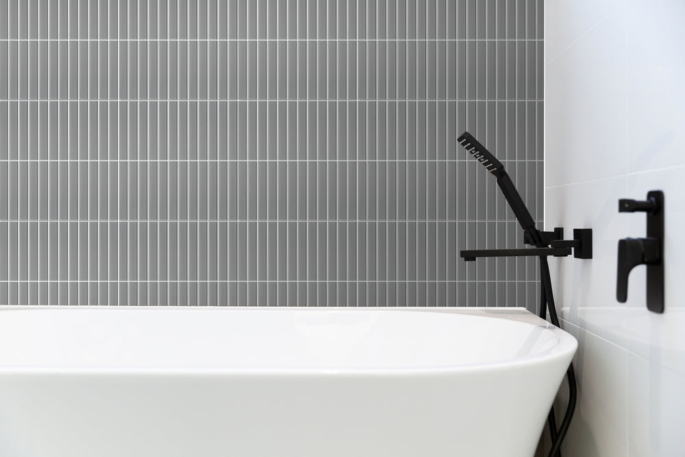 Cottage Strip Grey