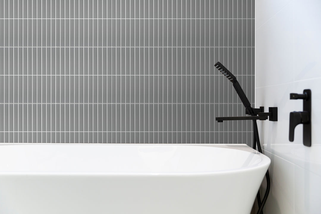 Cottage Strip Grey
