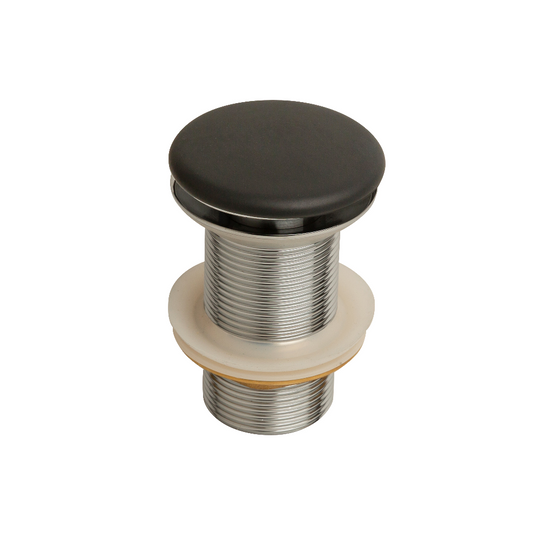 32mm Concrete Pop Up Waste No Overflow Matte Black