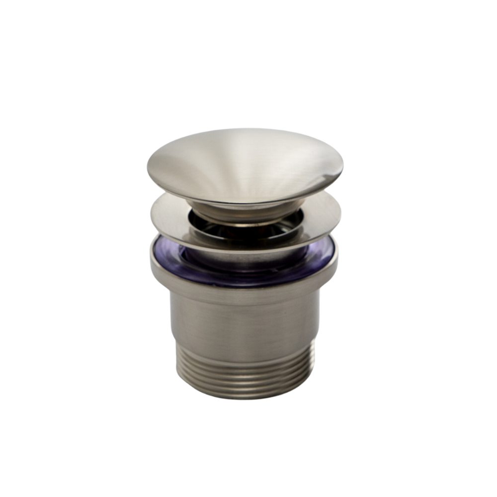 Dome Universal Pop Up Waste Brushed Nickel