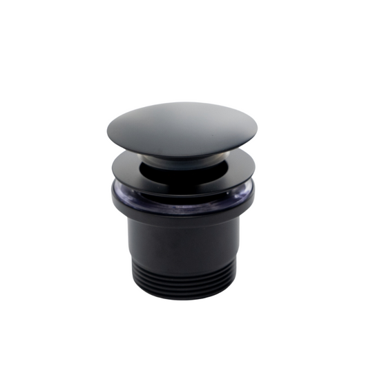 Dome Universal Pop Up Waste Matte Black