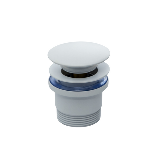Dome Universal Pop Up Waste Matte White