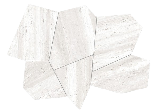 Euromarmo Mosaic Travertine Chiaro Cozy