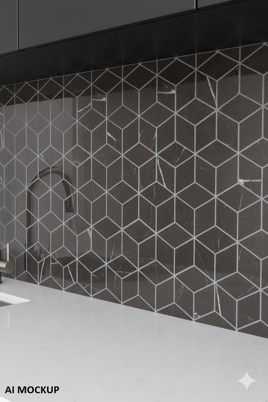 Euromarmo Pietra Grey Diamond Cube