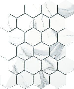 Euromarmo Statuario Venato Hexagon