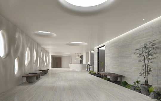 Euromarmo Travertine Silver Gold