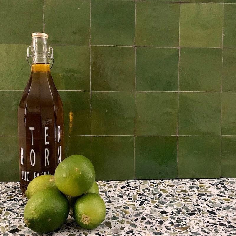 Handmade Zellige Lime