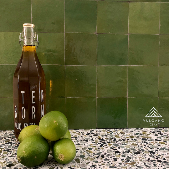 Handmade Zellige Lime