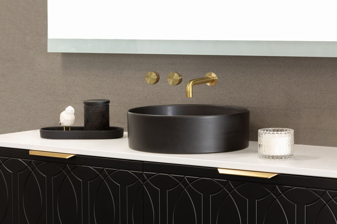 Lusso Concrete Basin Matte Black