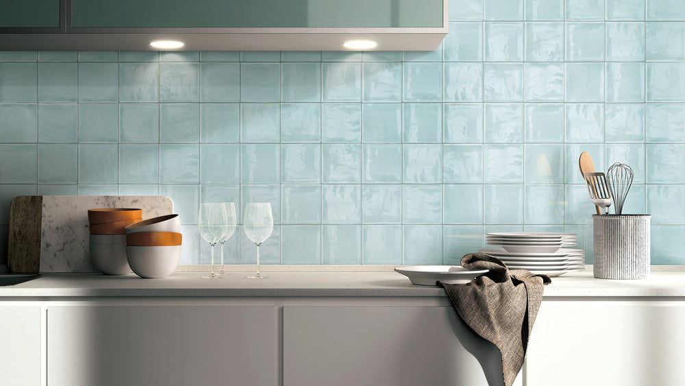 Luxe Sky Blue Square