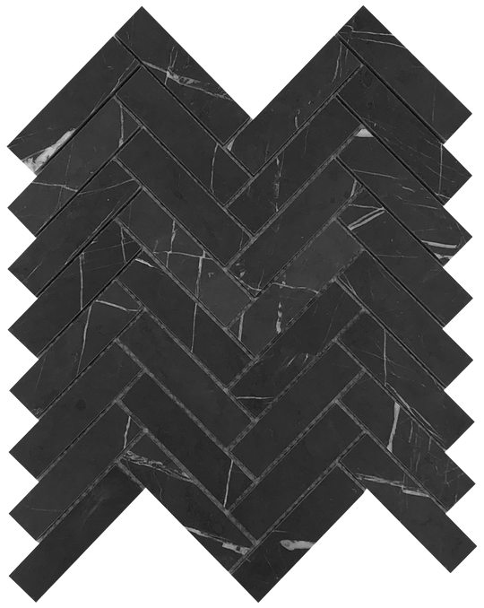 Marble Express Herringbone Pietra Grey