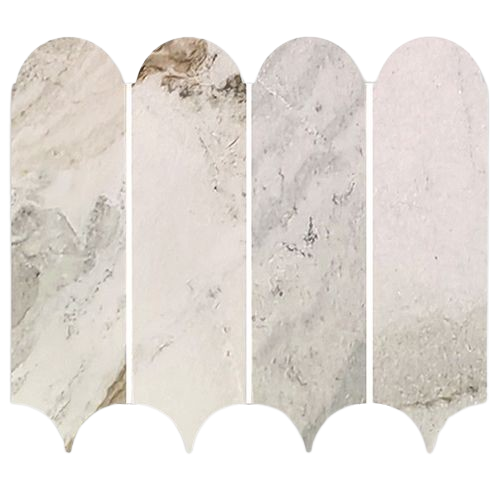 Marble Mosaic Paradise Feather