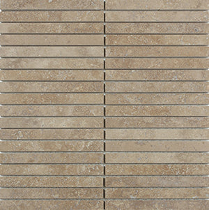 Marble Mosaic Rectangle Travertine Noce
