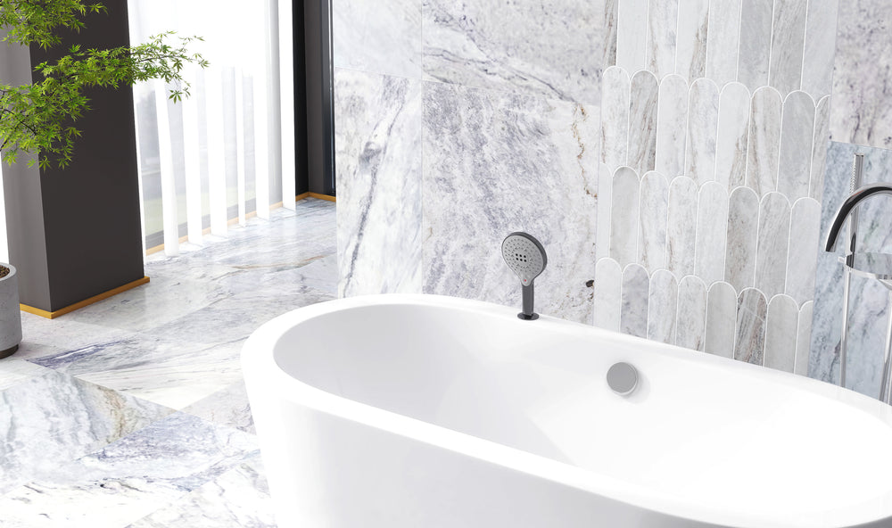 Marble Mosaic Paradise Feather