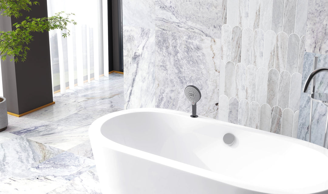 Marble Mosaic Paradise Feather