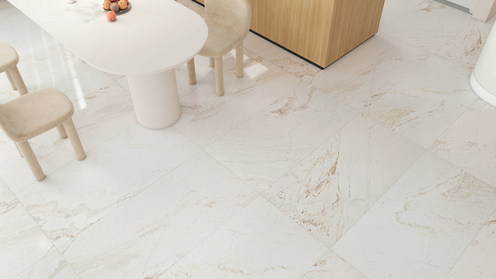 Marble Tile Raw Silk