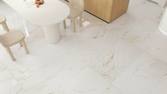 Marble Tile Raw Silk