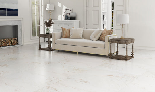Marble Tile Raw Silk
