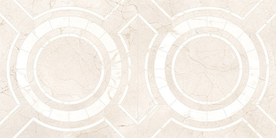 Marfil Art Decor Tile Creta