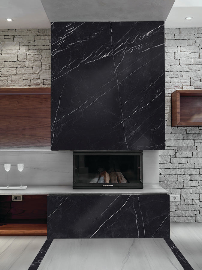 Megaslim Slab Marquina Black