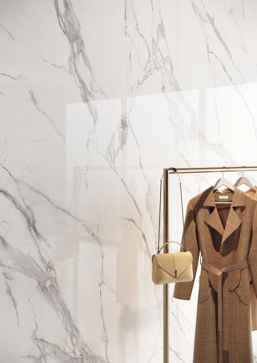Megaslim Slab Statuario Reale