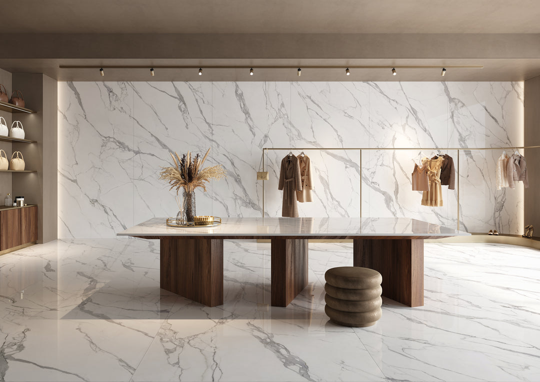 Megaslim Slab Statuario Reale