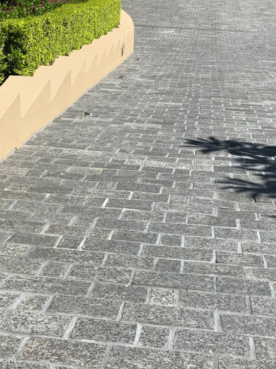 Midnight Cobblestone Rectangle Flamed