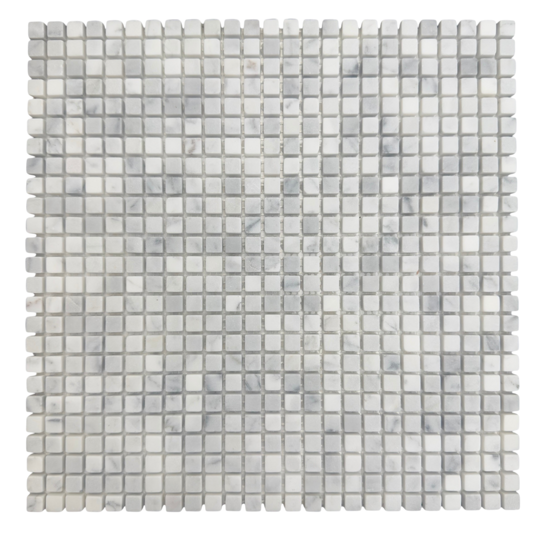 Mini Square Carrara Tumbled