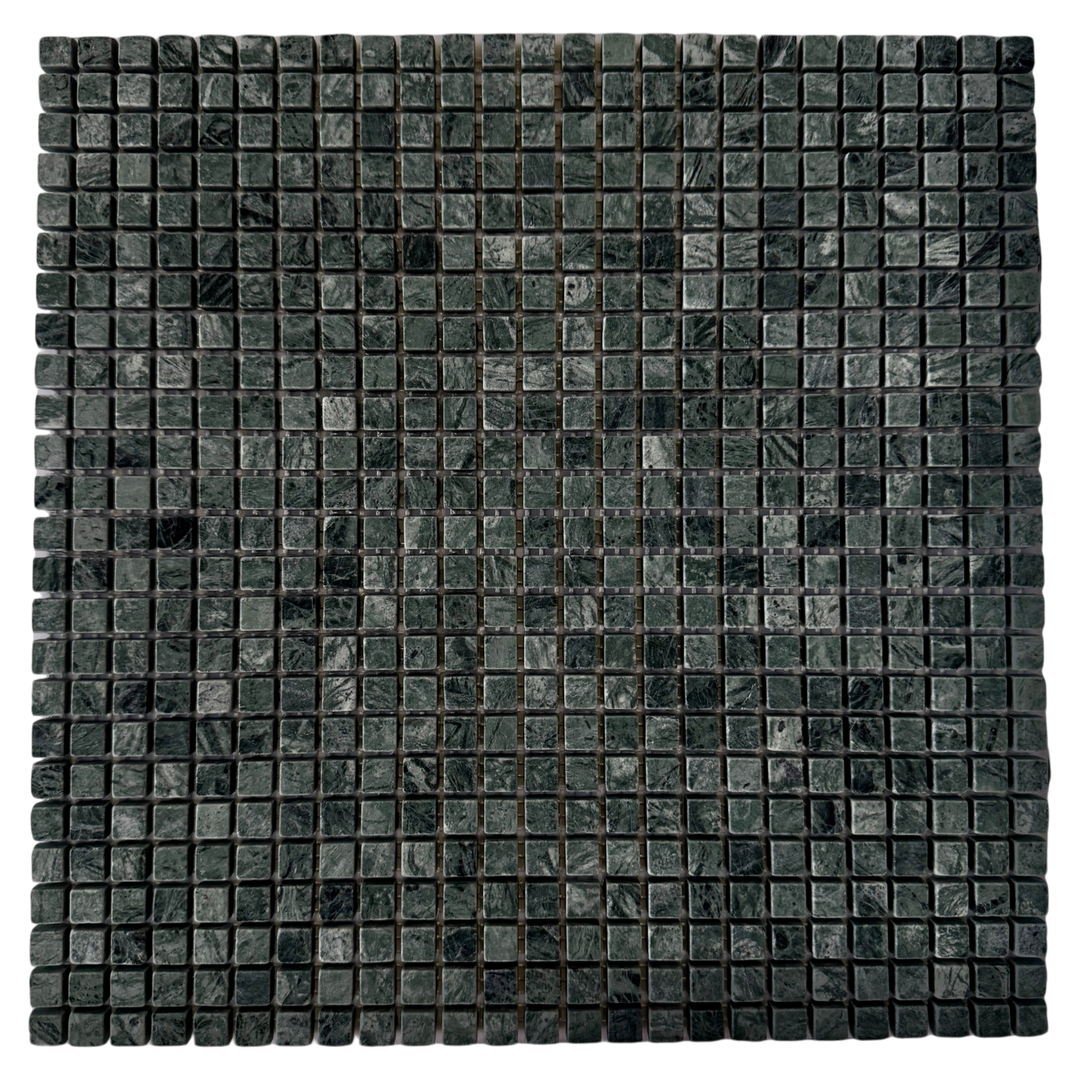 Mini Square Verde Tumbled