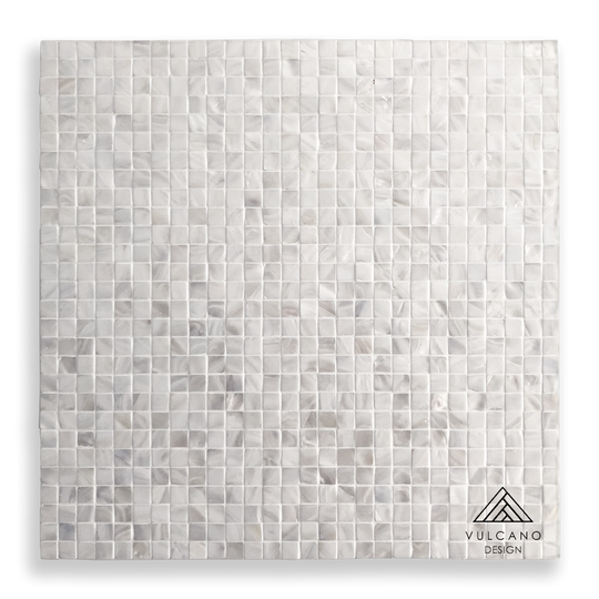 Mother of Pearl Angel White Square Mosaic