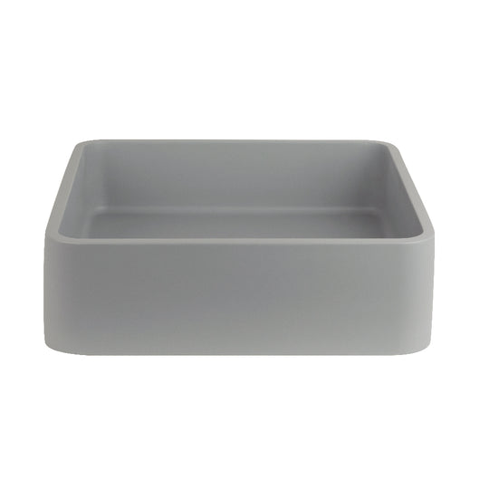 Piazza Concrete Basin Steel Grey