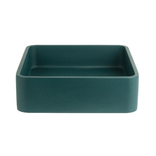 Piazza Concrete Basin Teal