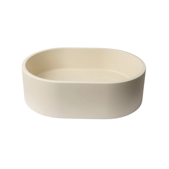 Pill Mini Concrete Basin Ash White