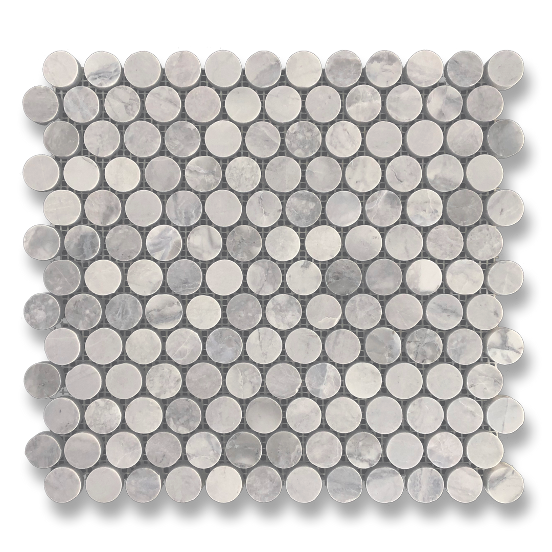 Penny Round Superwhite Honed