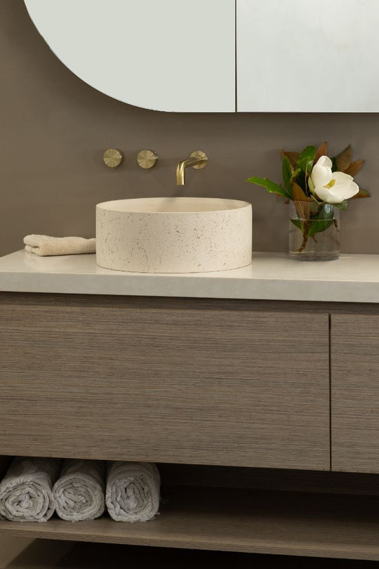 Rocco Industrial Basin Ash White