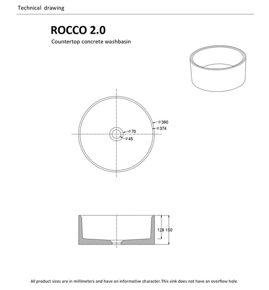 Rocco Industrial Basin Blush Pink