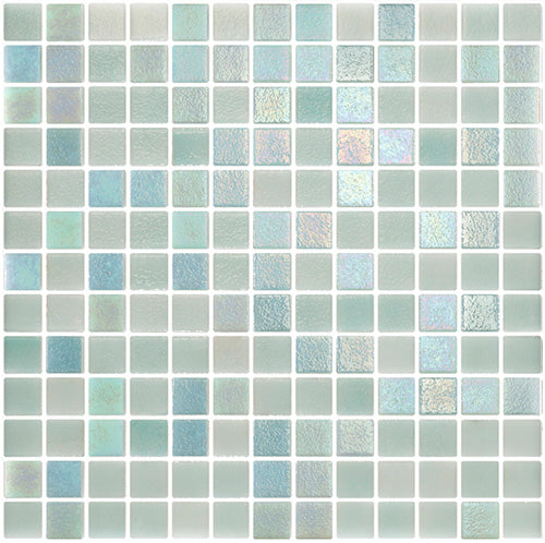 Shimmer Glass Pool Mosaic Mint